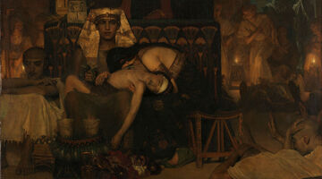 The Death of the Pharaoh’s Firstborn Son by Sir Lawrence Alma-Tadema 