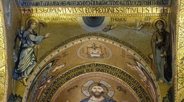 The Annunciation, Palatine chapel, Palermo