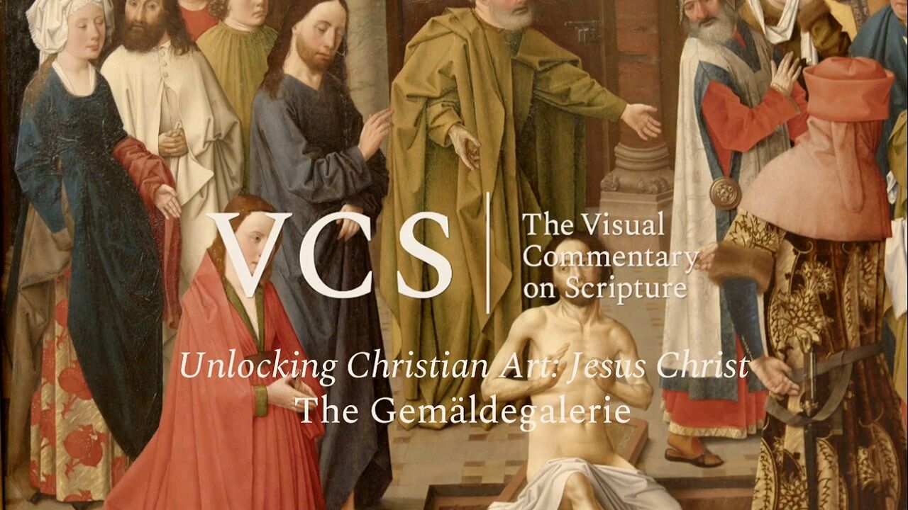 The VCS logo followed by "Unlocking Christian Art: Jesus Christ. The Gemäldegalerie