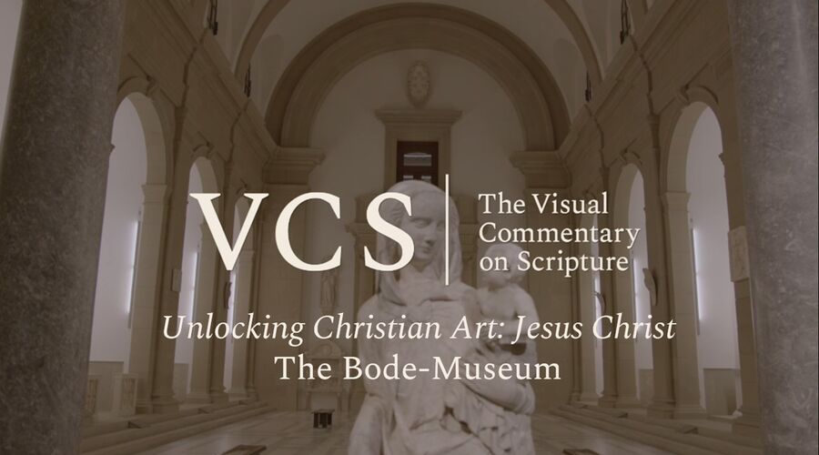 The VCS logo followed by "Unlocking Christian Art: Jesus Christ. The Bode-Museum